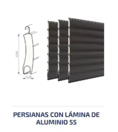 Persiana de Aluminio — vista 3